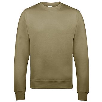 AWDis Just Hoods AWDis Unisex Crew Neck Plain Sweatshirt