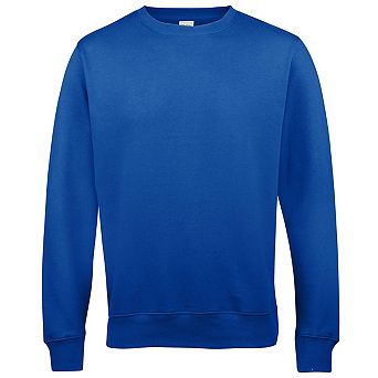 AWDis Just Hoods AWDis Unisex Crew Neck Plain Sweatshirt