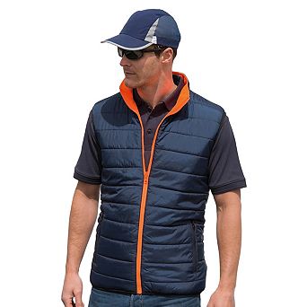Result Safeguard Mens Reversible Soft Padded Safety Gilet