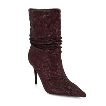 Nine West Glamsta Women's Slouch Pointed Toe Booties