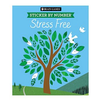 Publications International, Ltd. Brain Games® Sticker by Number Stress Free