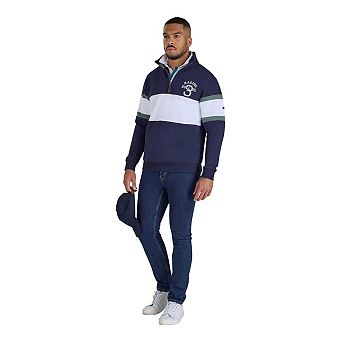 Raging Bull Mens Quarter Zip Sweatshirt