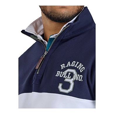 Raging Bull Mens Quarter Zip Sweatshirt