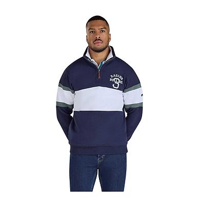 Raging Bull Mens Quarter Zip Sweatshirt