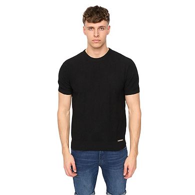 Duck and Cover Mens Littleton Knitted T-Shirt