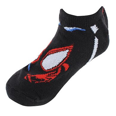 U.P.D., INC Boy's Spider-Man Across The Spiderverse No Show Socks (6 Pack)