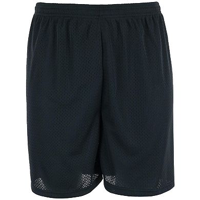 C2 Sport Men's Big and Tall Mesh Solid Athletic Lounge Shorts