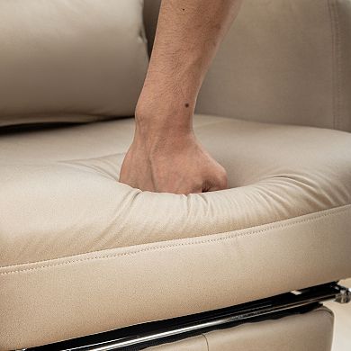Pnronnc Ergonomic Office Chair with Footrest, High Back Reclining Computer Chair
