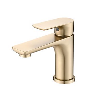 Pnronnc Chrome Single Handle Bathroom Sink Faucet Lavatory Basin Faucet