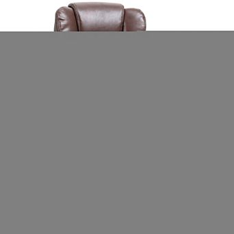 Pnronnc High Back Massage Office Chair Reclining Swivel Desk Chair with Footrest
