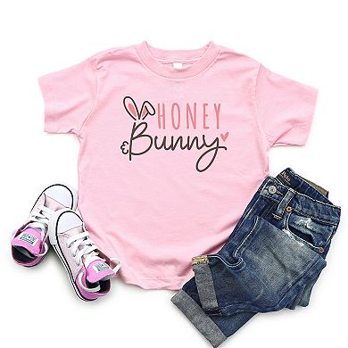 Honey Bunny - Toddler Short Sleeve Graphic T-Shirt