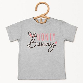 Honey Bunny - Toddler Short Sleeve Graphic T-Shirt