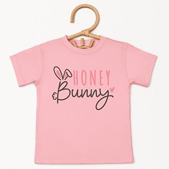 Honey Bunny - Toddler Short Sleeve Graphic T-Shirt