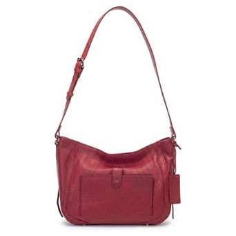Mancini Pebbled Sophia Crossbody Bag