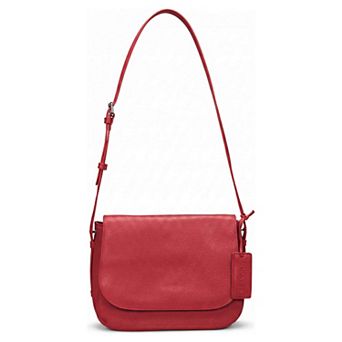 Mancini Pebbled Amy Crossbody Bag