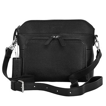 Mancini Sheilagh Crossbody Organizer Bag with Zip Closure