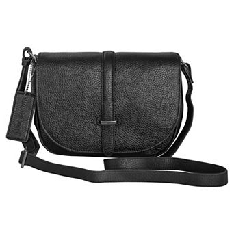 Mancini Lisa Crossbody Handbag with Zip Closure