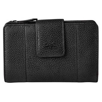 Mancini Fifth Avenue RFID Secure Medium Clutch Wallet