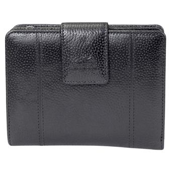 Mancini Fifth Avenue RFID Secure Medium Clutch Wallet