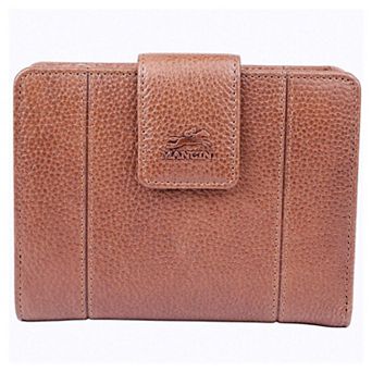 Mancini Fifth Avenue RFID Secure Medium Clutch Wallet