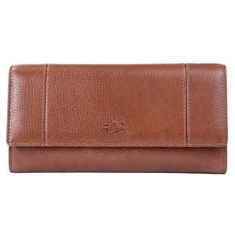 Mancini Fifth Avenue RFID Secure Quad Fold Wallet