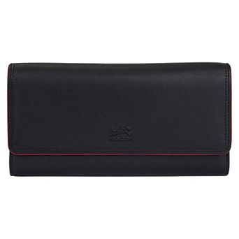 Mancini Sonoma Quad Fold Wallet with Enhanced RFID Protection