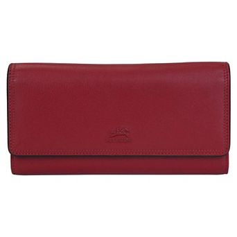 Mancini Sonoma Quad Fold Wallet with Enhanced RFID Protection