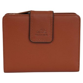 Mancini Sonoma Medium Clutch Wallet with Enhanced RFID Protection