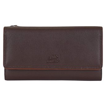 Mancini Sonoma Medium Clutch Wallet with Enhanced RFID Protection