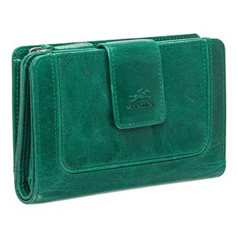 Mancini South Beach RFID Secure Medium Clutch Wallet