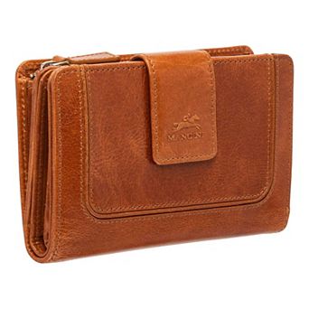 Mancini South Beach RFID Secure Medium Clutch Wallet