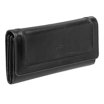 Mancini South Beach RFID Secure Quadruple Fold Wallet