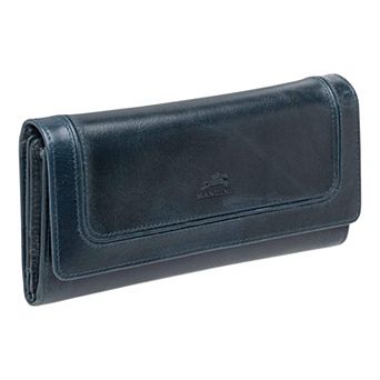Mancini South Beach RFID Secure Quadruple Fold Wallet
