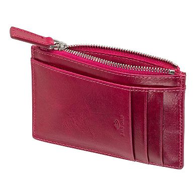 Mancini South Beach RFID Secure Card Case & Coin Pocket