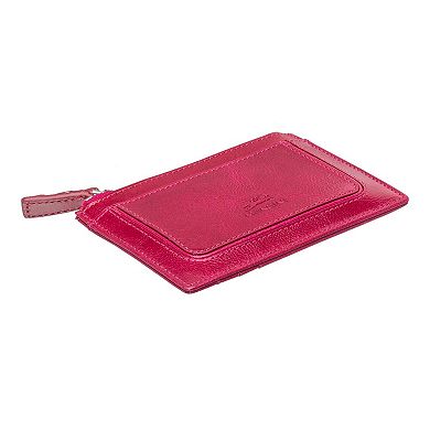 Mancini South Beach RFID Secure Card Case & Coin Pocket