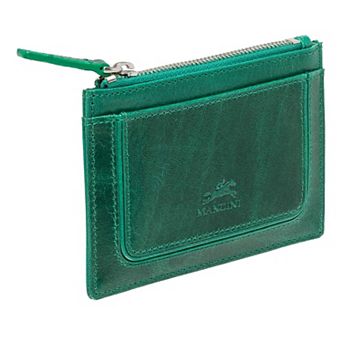 Mancini South Beach RFID Secure Card Case & Coin Pocket