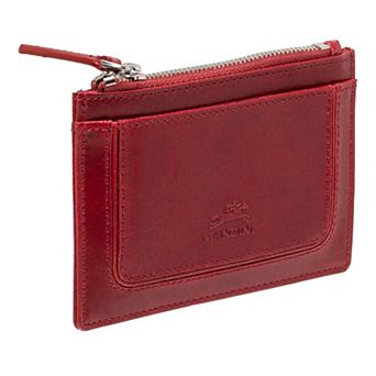 Mancini South Beach RFID Secure Card Case & Coin Pocket