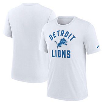Men's Nike White Detroit Lions Favorable Timeline Tri-Blend T-Shirt