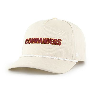 Men's '47 Natural Washington Commanders Sure Shot Rope Hitch Adjustable Hat