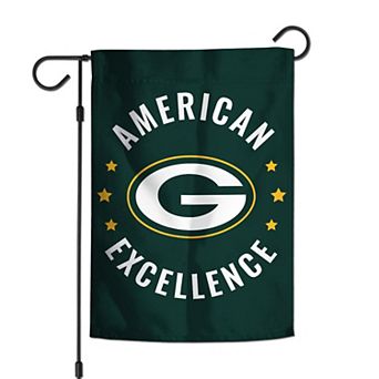 WinCraft Green Bay Packers 12" x 18" Double-Sided America 250 Garden Flag