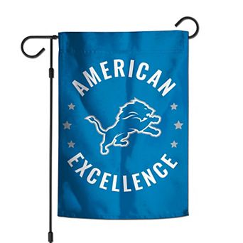 WinCraft Detroit Lions 12" x 18" Double-Sided America 250 Garden Flag