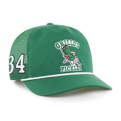 Men's '47 Kelly Green Todd Gilliland Side Patch Hitch Trucker Rope Adjustable Hat