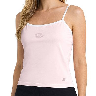 Women's Starter Pastel Pink San Francisco 49ers Camisole Top