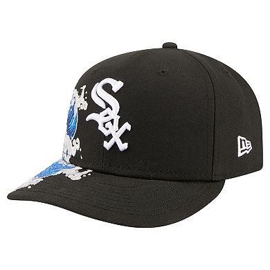 Men's New Era Black Chicago White Sox Surf 59FIFTY Fitted Hat