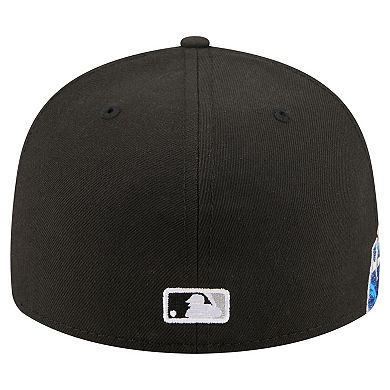 Men's New Era Black Chicago White Sox Surf 59FIFTY Fitted Hat