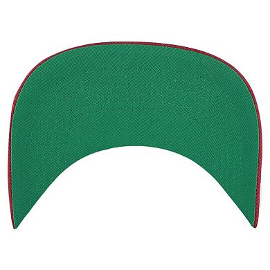 Men's '47 Natural/Burgundy Washington Commanders Frame Out Two-Tone Hitch Adjustable Hat