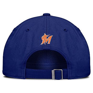 Men's Nike Deep Royal Miami Marlins Club Adjustable Hat