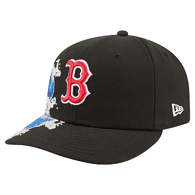 Men's New Era Black Boston Red Sox Surf 59FIFTY Fitted Hat