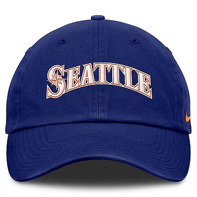 Men's Nike Deep Royal Seattle Mariners Club Adjustable Hat