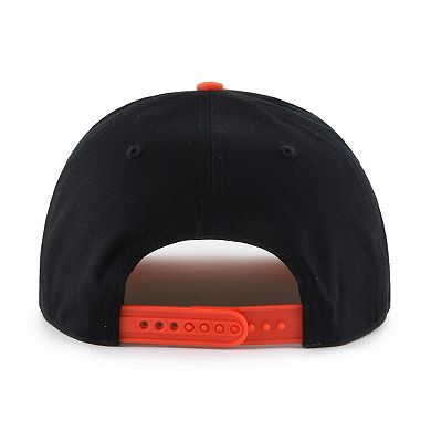 Men's '47 Black Anaheim Ducks Hard Hat Arch Hitch Adjustable Hat